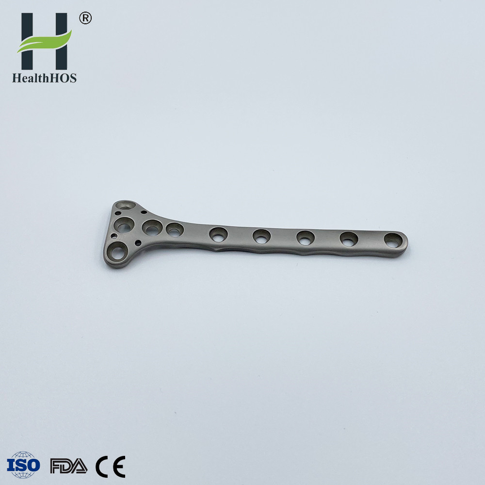 Titanium bone plate   