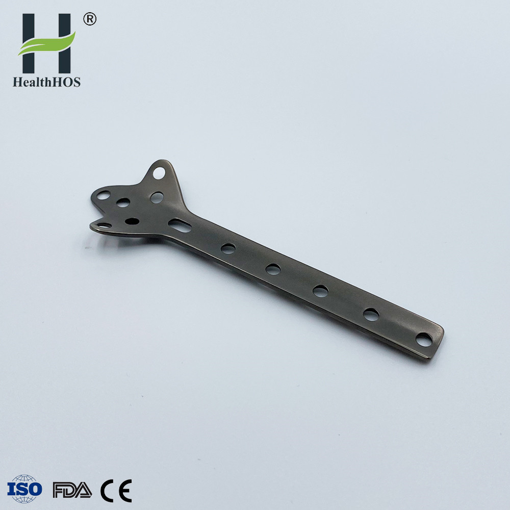 Titanium bone plate   