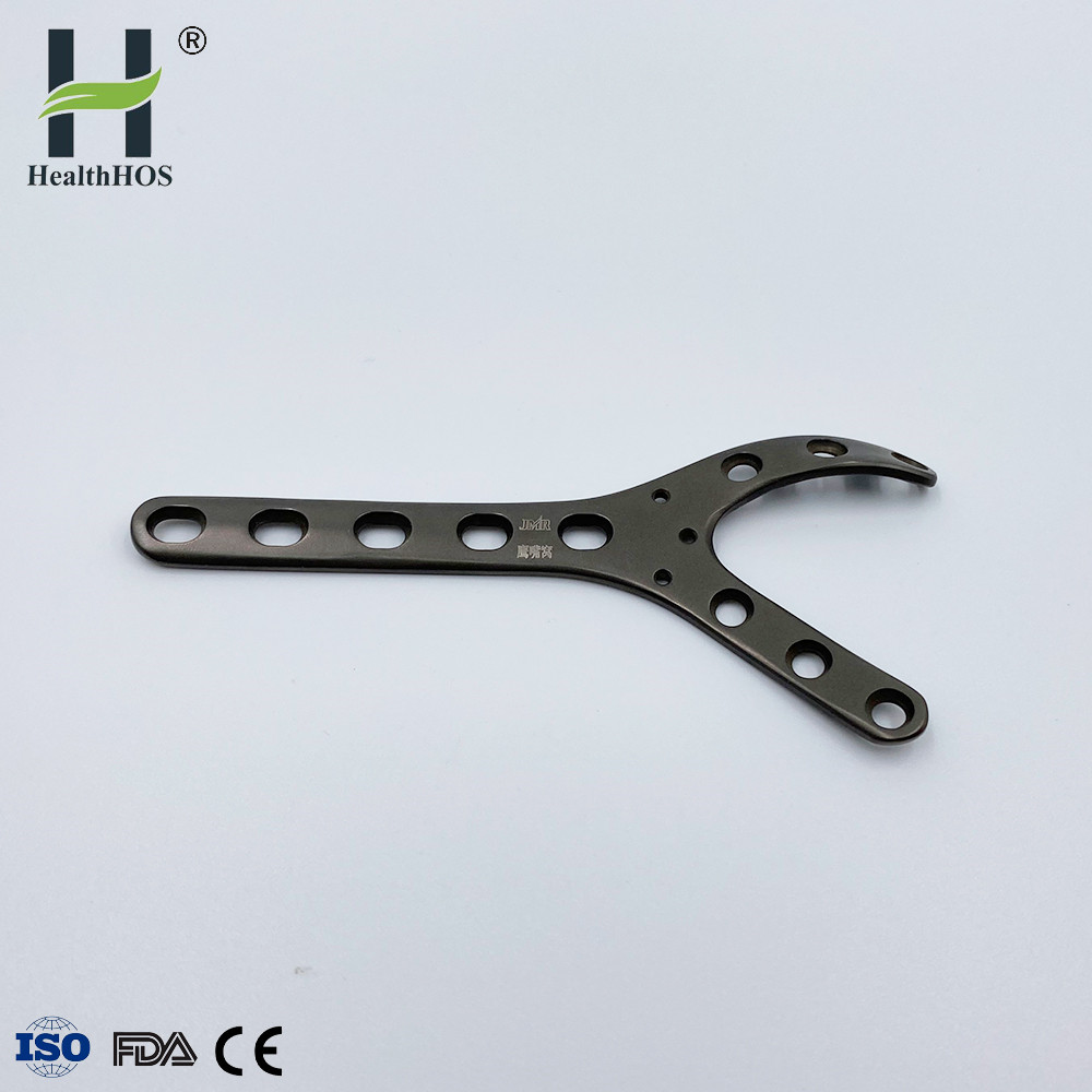 Titanium bone plate   