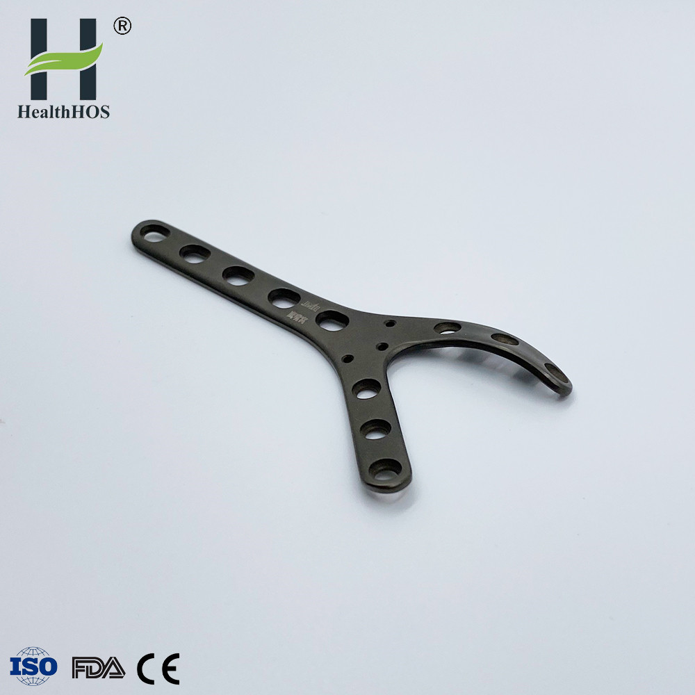 Titanium bone plate   