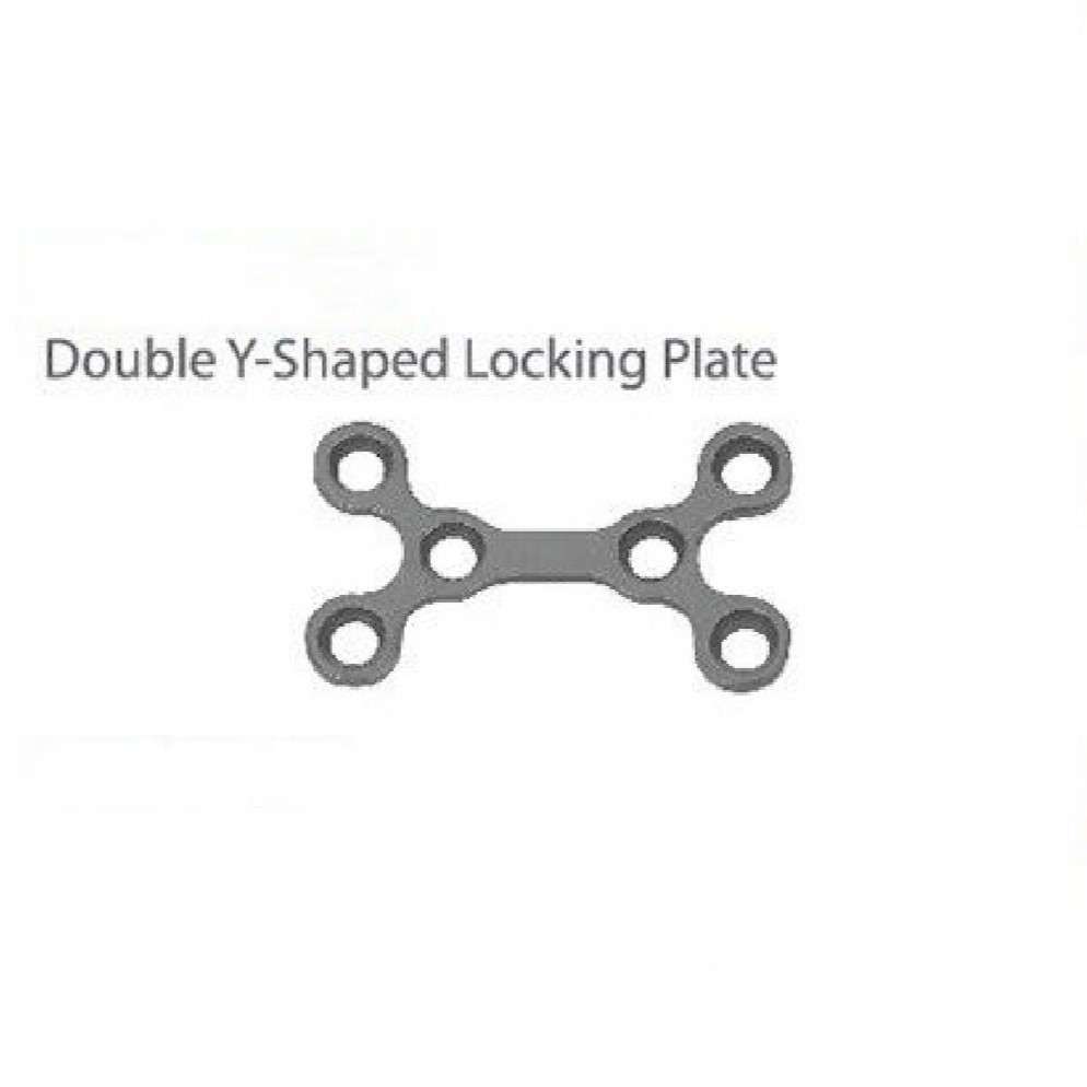 Double Y-Shaped Locking Plate