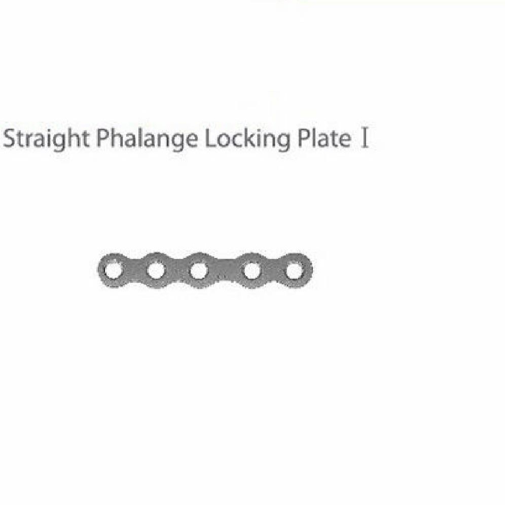 Straight Phalange Locking Plate I