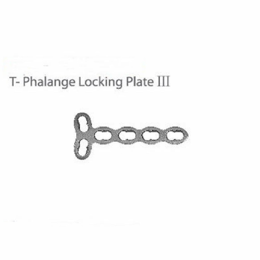 T-Phalange Locking Plate III